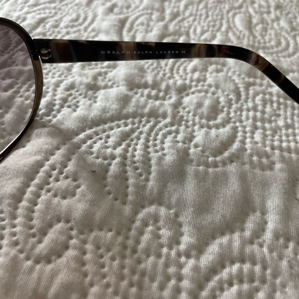 Ralph Lauren Brown Gradient Aviator Sunglasses - Picture 2 of 3